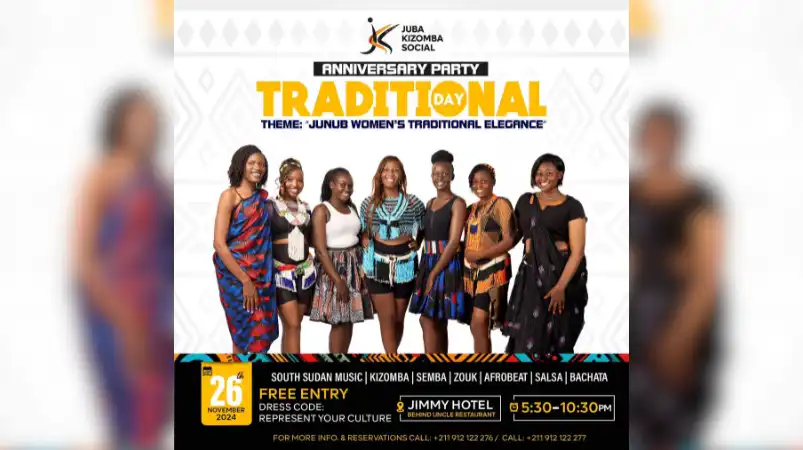 Juba Kizomba Social 2024 Anniversary Party Juba Kizomba Social Juba Kizomba Social