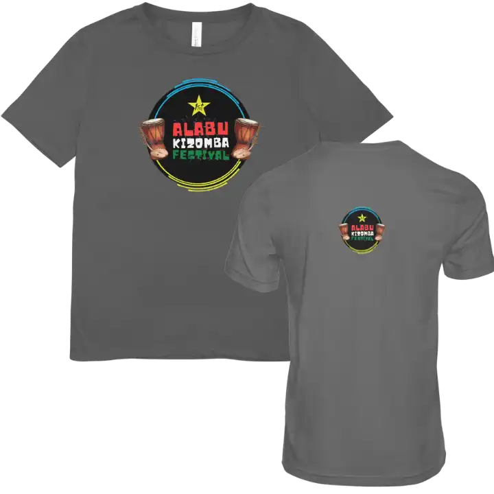 AKF Gray Tshirt Juba Kizomba Social Juba Kizomba Social